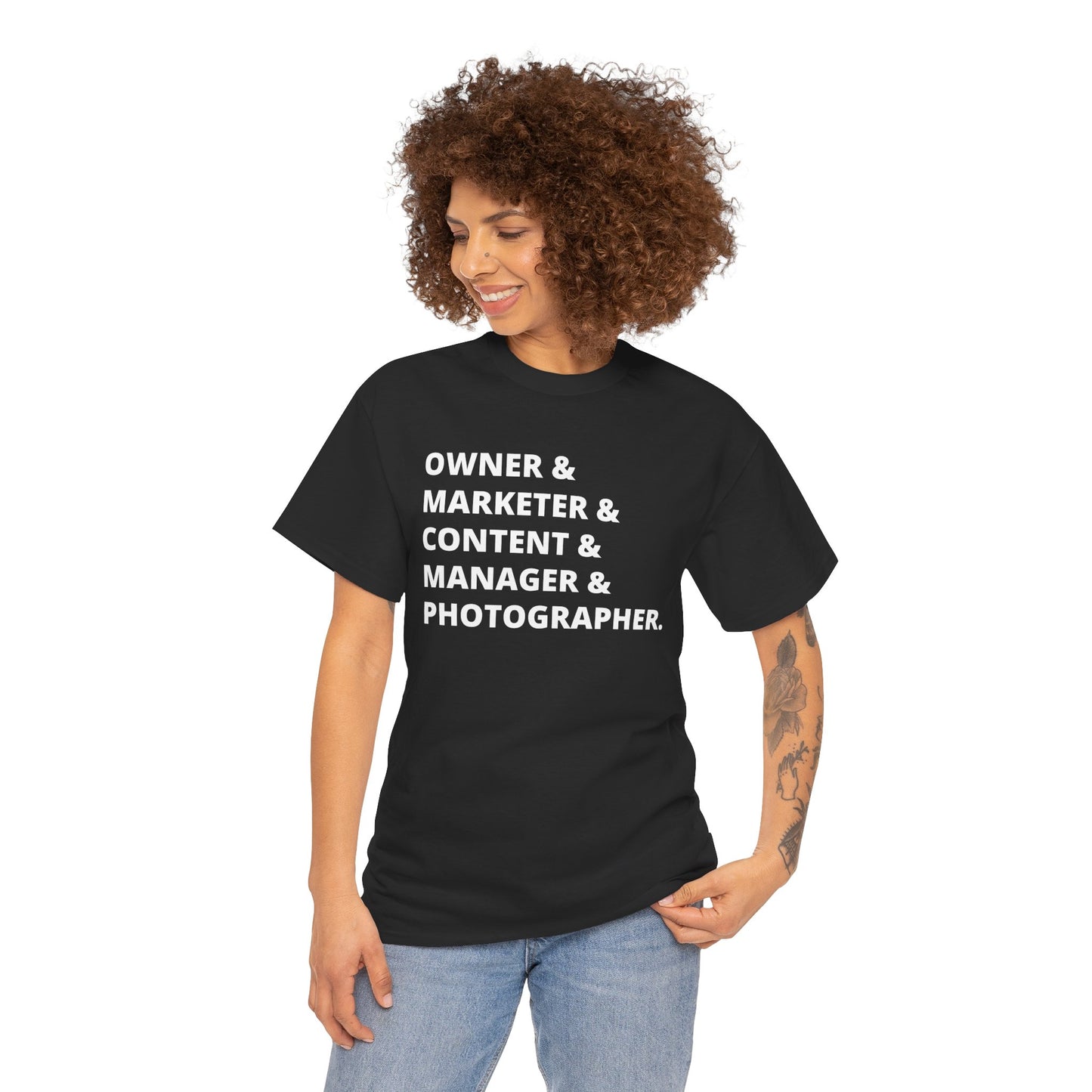 Business Owner Hustle T-Shirt – Entrepreneur Shirt for Creators, Marketers & Bosses