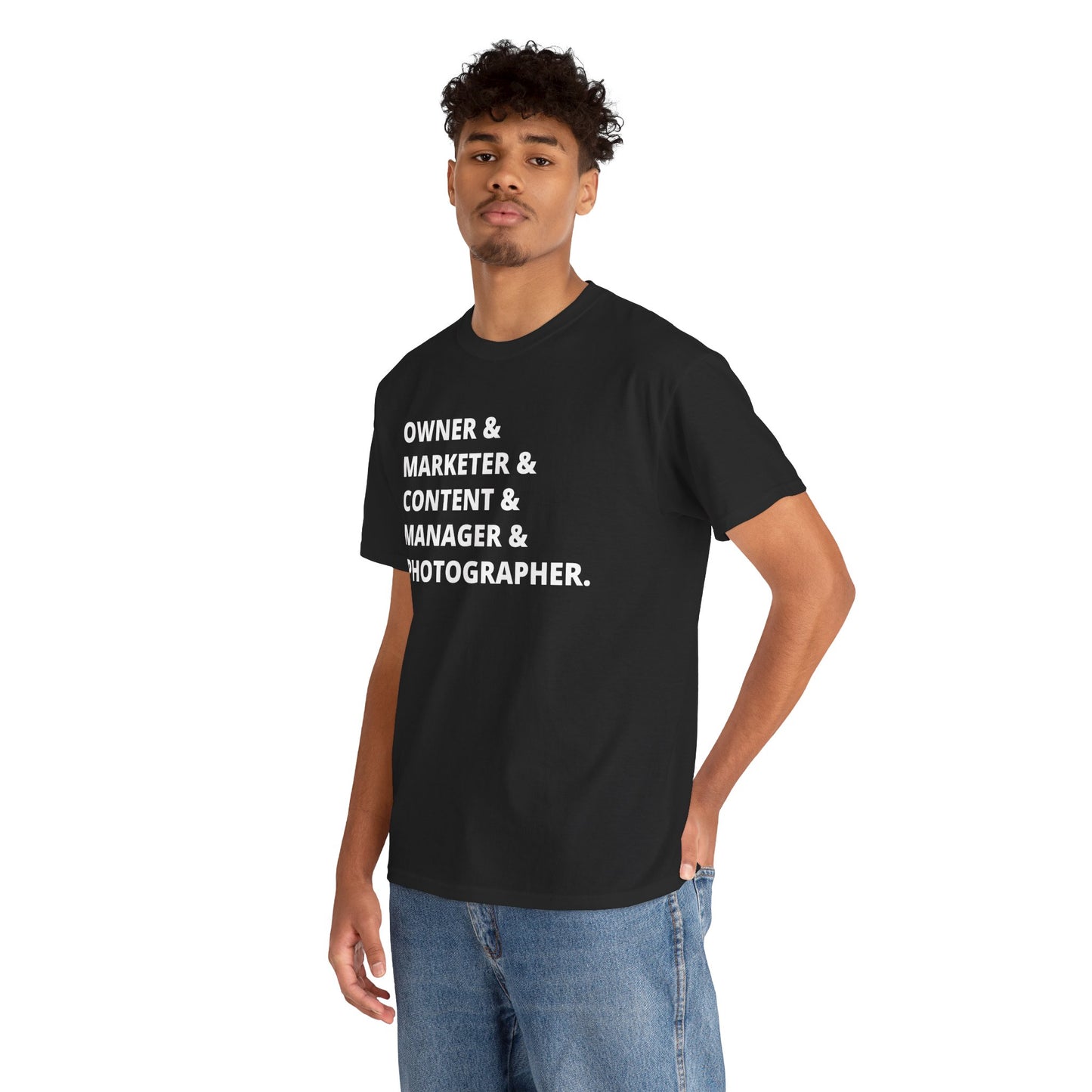 Business Owner Hustle T-Shirt – Entrepreneur Shirt for Creators, Marketers & Bosses