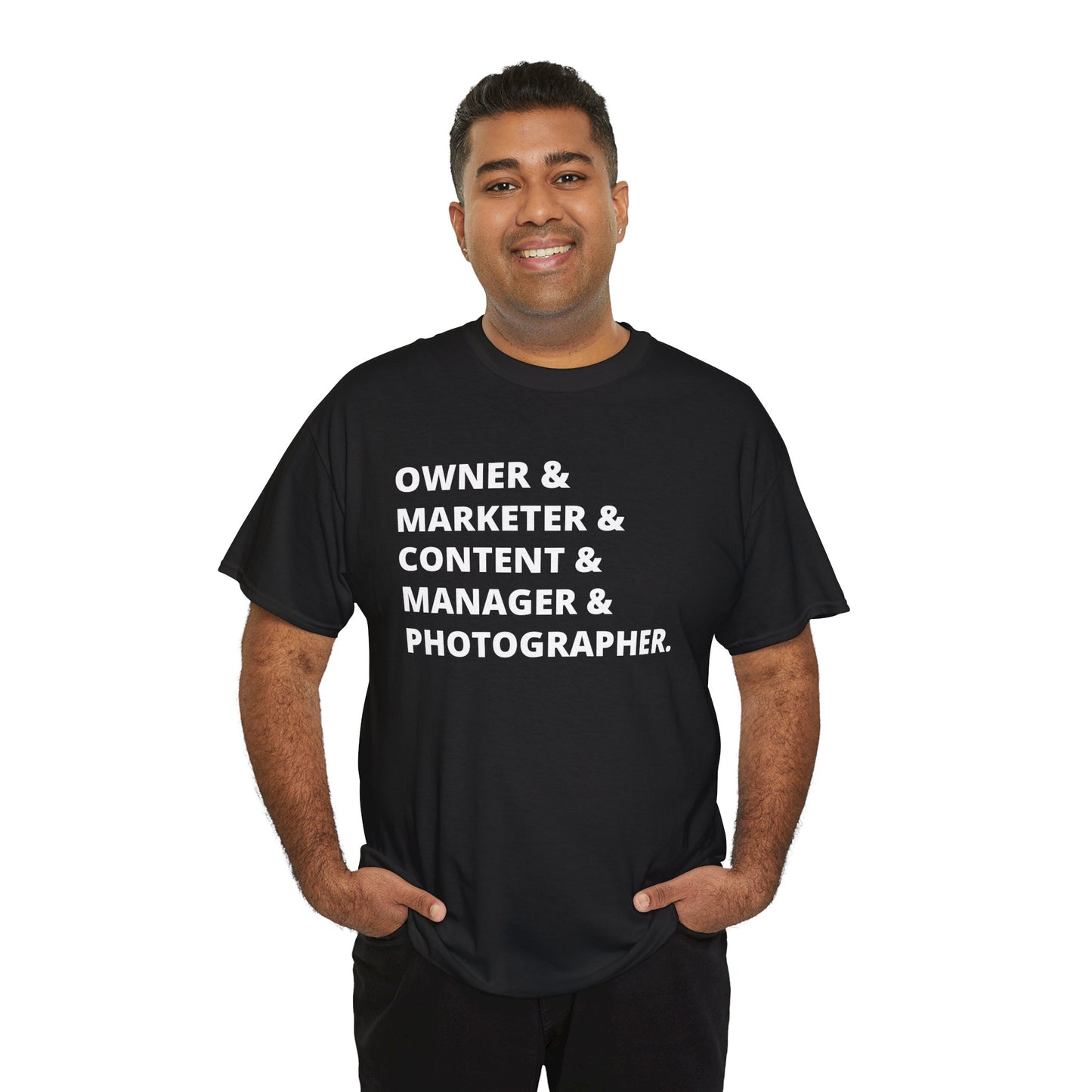 Business Owner Hustle T-Shirt – Entrepreneur Shirt for Creators, Marketers & Bosses